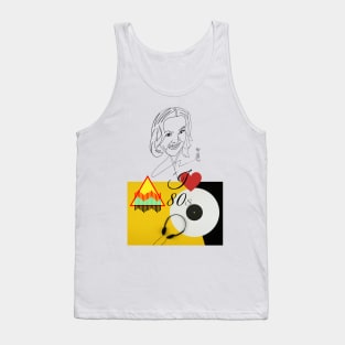 I LOVE 80S madonna Tank Top